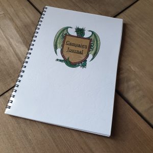 Pathfinder 2e campaign journal notebook